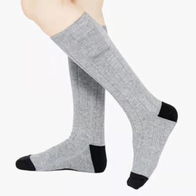 China Wear Breathable Outdoor Winter Sports Heating Foot Warmer Socks Foot Warmer Infrared Skiing Heated Socks Far Infrared for sale