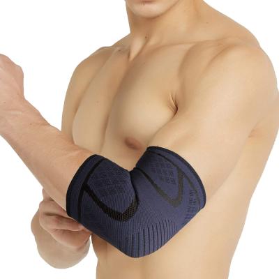 China Elastic Breathable Compression Support Gym Brace Performance Support Knitting Elbow Sleeves for sale