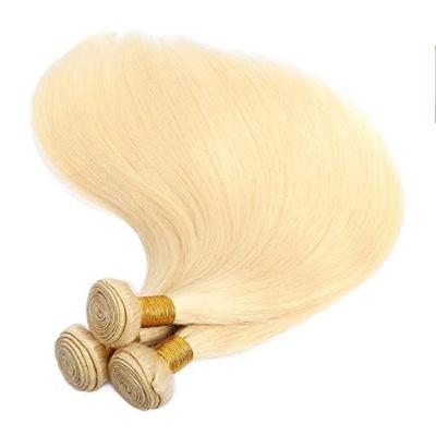 China Brazilian Straight 8A 10A 12A 100% Virgin Blonde 613 Straight Blonde Hair Bundles 613 Bundles for sale