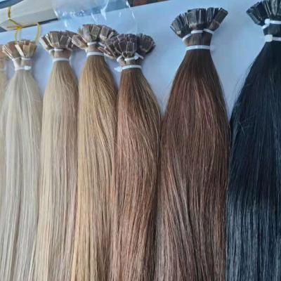 China Silky Straight Wave Pre Bonded Keratin Fution Hair Italian Double Drawn Hair Tip/Flat Tip/I Tip Hair Extensions for sale