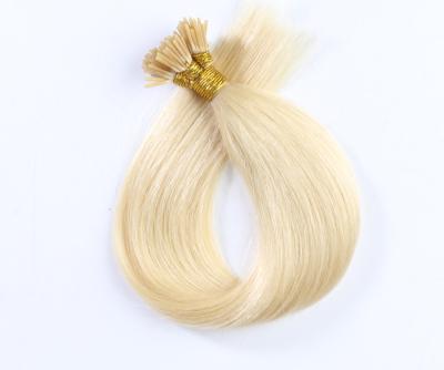 China Factory Wholesale Soft Smooth Thick Shedding Barely I Tip Brazilian Hair Extension 100% Virgin Hair for sale