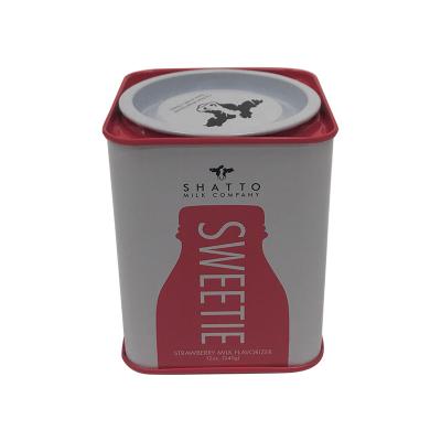 China Custom Packaging Food Grade Metal Food Grade Cookie Tin Can / Milk Chocolate Tin Can Manufacturer For Tea for sale