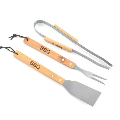 China Amazon Hot Selling Easily Cleaned 6PCS Portable BBQ Tools Grill BBQ Set Accessory for sale