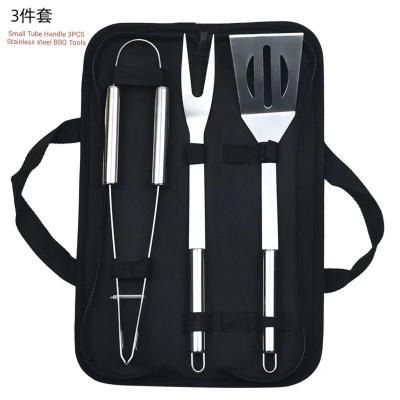 China Grill Success Cook Stone Amazon Hot Sale 5pcs Stainless Steel Easily Cleaned Outdoor BBQ Tool Kit for sale