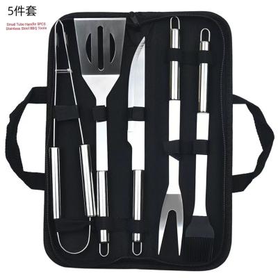 China Amazon Hot Sale Easily Cleaned Stainless Steel BBQ Tools 20pcs Outdoor BBQ Grill Utensils Set With Oxford Cloth Case Pack for sale