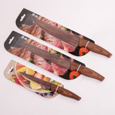 China Three-Piece Sleeve Sustainable Wood Knife Grain Kit for sale