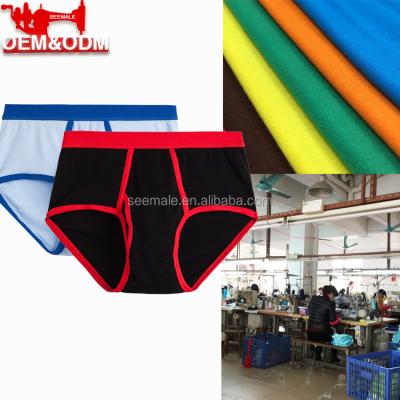 China Breathable Custom Elastic Bamboo Fiber Underwear Classic Waistband Style for sale