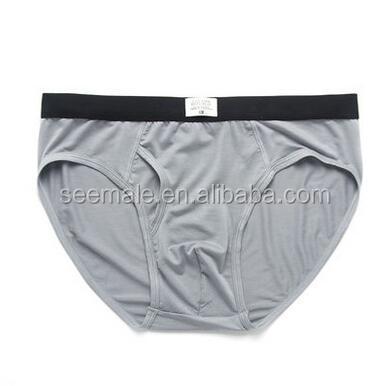 China Antistatic Accept Design Small Quantity Cotton Spandex Mens Underwear Brief for sale