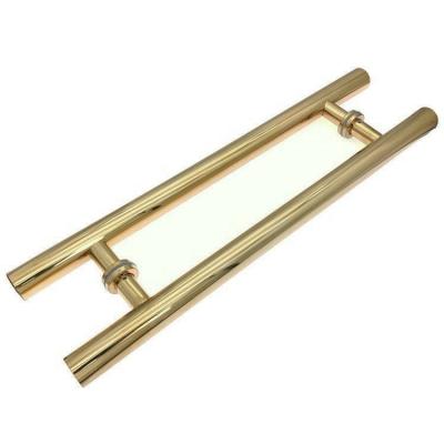 China Front Door Push Pull Glass OEM ODM Stainless Steel Handle Factory Modern Gold Sliding Door Handle Custom Made for sale