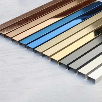 China Modern OEM Brushed Or Trim L Angle Mirror Stainless Steel Tile Trim for sale