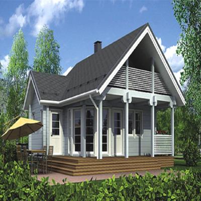 China Russia Pine And SPF Best Price Wooden Design New Wooden Living House Construction for sale