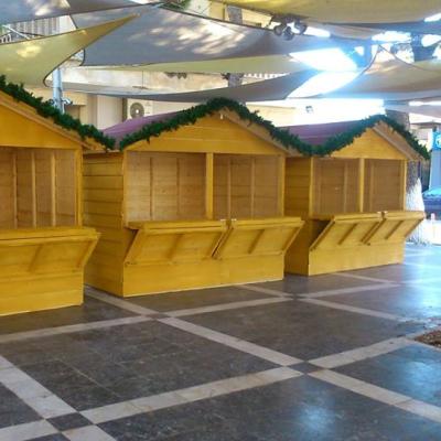 China 2019 Cheap Parking Lot Christmas Selling Booth for sale