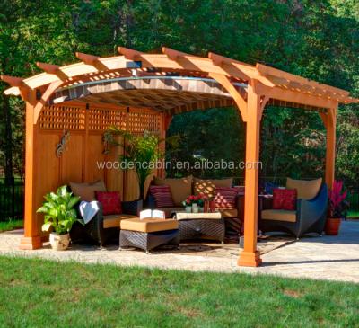 China Carport Garden Gazebo Wooden Pergola for sale