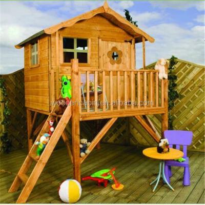 China Manufacturer directly easily assembled supply popular wooden play children house for sale