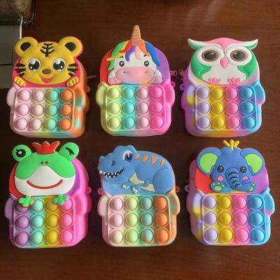 China Funny Educational Pioneer Toy New Toy New Owl Rodent Control Pinch Music Messenger Bag for sale