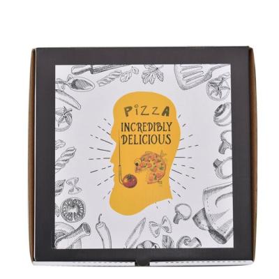 China 4 5 6 7 8 9 10 11 12 13 14 16 18 20 Recyclable 24 30 Inch Portable Pizza Box Takeout Food Packing Box Color Draw Boxes for sale