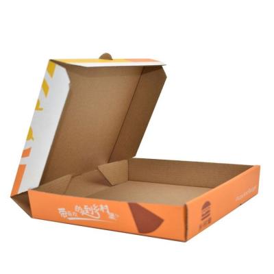 China Factory Price Recyclable Custom Corrugated Brown Paper 12 Inch Pizza Box for sale