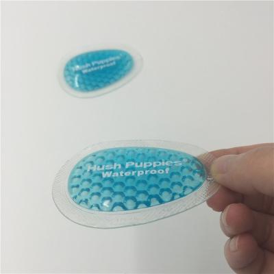 China Heel Pain Relief PU Gel Heel Pad Small For Shoe Insoles Accessories for sale