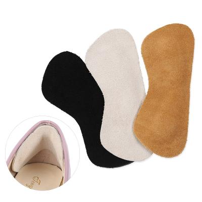 China Heel Protector Gel Leather Pursed High Heel Shoes Protective Insole Cushion Heel Grip Back Cover For All Shoes for sale