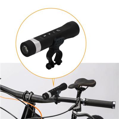 China No LED Bicycle Flashlight + 2000mah Power Bank Function+ Blue Tooth Bicycle Speaker Cycling Cycling Light with Bracket for sale