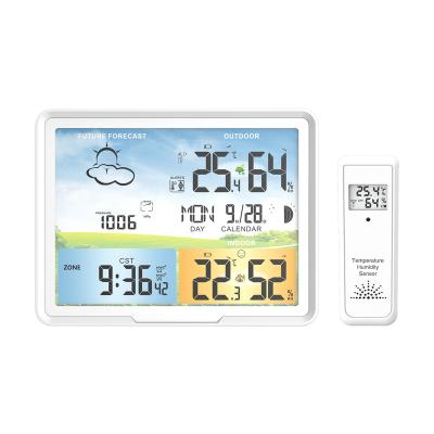 China 24 Hours Multifunctional Digital Weather Station Measuring Temperature For High Accuracy With Environment Surveying GPS With Wireless Sensor for sale