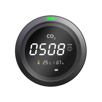 China Led Digital Display Customization Packed Air Quality Detector With CO2 Detector With CO2 TVOC And Temperature Tester Wifi For Household for sale