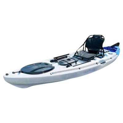 China New Arrival 2022 Outdoor Color Optional Low Density Water Use LLDPE Polyethylene As Material For Fishing Kayak for sale