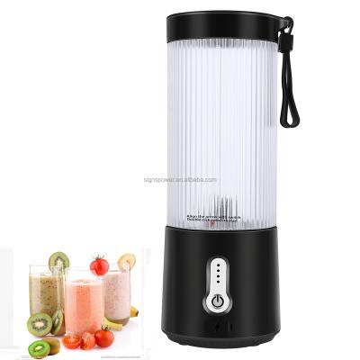 China 450ml Portable Mini Car Smoothie Blender USB Blender Blender Juicer for sale