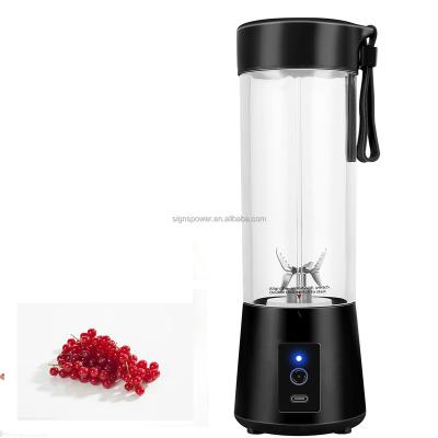 China Wholesale Car Fruit 400ml Portable Blender Juicer Portable Blenders and Juicers Smoothie Shaker for sale