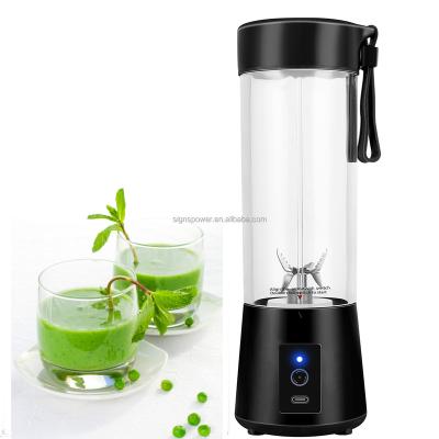 China New Car Portable Smoothie Smoothie Blender Vintage Mini Blender Cup Portable Blender Usb Tumbler for sale