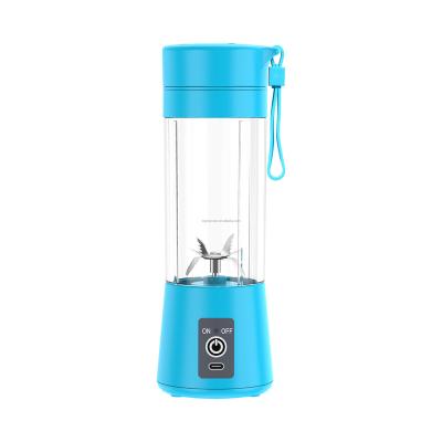 China Custom Car USB Various Blender Portable Smoothie Maker Blender with 6 Stainless Steel Blades for sale