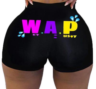 China Hot Sale Summer Anti Wrinkle Women's Bottoms Valley Quality Custom Wholesale Panties Hot Women Stretch P Snack Wap Shorts for sale