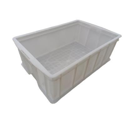 China Solid Anti-static Plastic Storage Box PP Fish Circulation Box Stackable Turnover Crates Box for sale