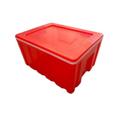 China Heatable Foam Insulation PU Cooler Box For Transporting Frozen Foods for sale