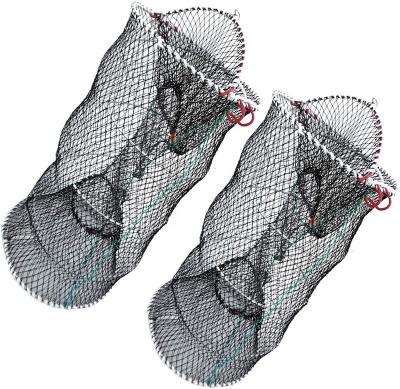 China Hot Dip Resistant Galvanized Collapsible Rolling Crab Trap Cage Locker for sale