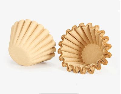 China Wholesale Bargain Price Food Grade Cheap Wave Shape Round Coffee Filter Paper Tools for sale