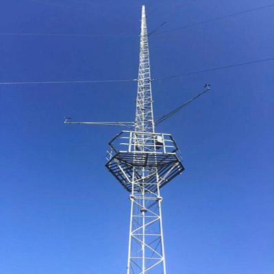 China Guyed Weather Tower Meter Monitor Tower Weather Station Weather Tower Monitor Weather Tower for sale