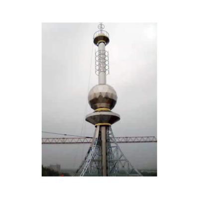 China Q235B Telecommunication BTS Antenna Communication Tower Manufacturer Tubular Tower Self Support Steel China Customized CN; HEB for sale