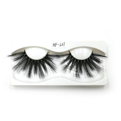 China Beautyqueen Mink Eyelashes Private Label Crisscross Natural Looking Silk Lahes / OEM 25mm for sale