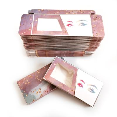 China Criss-Cross Create Your Own Custom Lash Brand 3d mink lashes faux mink lashes eyelash packaging box for sale