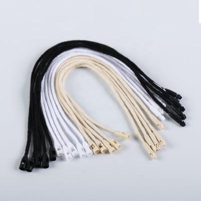 China Sustainable Custom Eco - Friendly Cotton Yarn Bale Head Joint Tags Hang Tag Twine For Clothes Accessories for sale