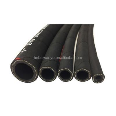 China High temperature resistance EN853 1SN/SAE100R1AT steel wire braided hydraulic hose factory sale for sale