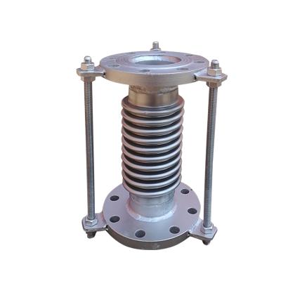 China Suitable Stainless Steel 304 316 Compensators Metal Flanged Pump Connector Bellows Expansion Joint for sale