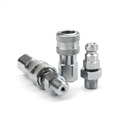 China Hydraulic machinery stainless steel quick release couplings for sale for sale