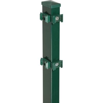 China Corner Fence Post Easily Assembled Durable And High Quality Powder Coated Square Post for sale