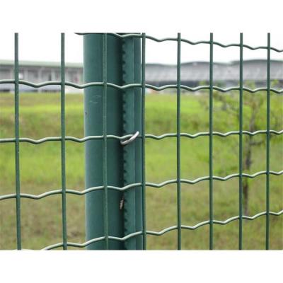 China Easily Assembled Wire Mesh PVC Coated Euro Fence For Lawn And Garden for sale