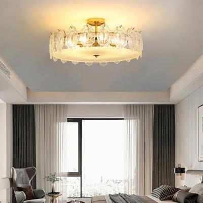 China Manufacturer Outdoor Mounted Iron Glass Luxury Lighting Indoor Hotel Ceiling Aisle Wall Lamp Led Chandelier E14 for sale