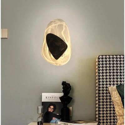 China Modern Designer Mirror Lighthouse Nordic Style Room Bedroom Headbed Decorated With Full Copper Wall Lamp for sale