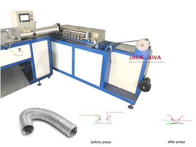 China Drievoudige van de de Buismachine van het Slotaluminium Flexibele de Kanalisatiemachine Te koop