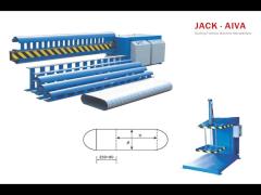 Flat oval Spiral Duct Manufacturing Machine